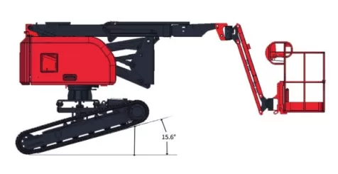 Electric Articulating Boom Lift HA12CEA