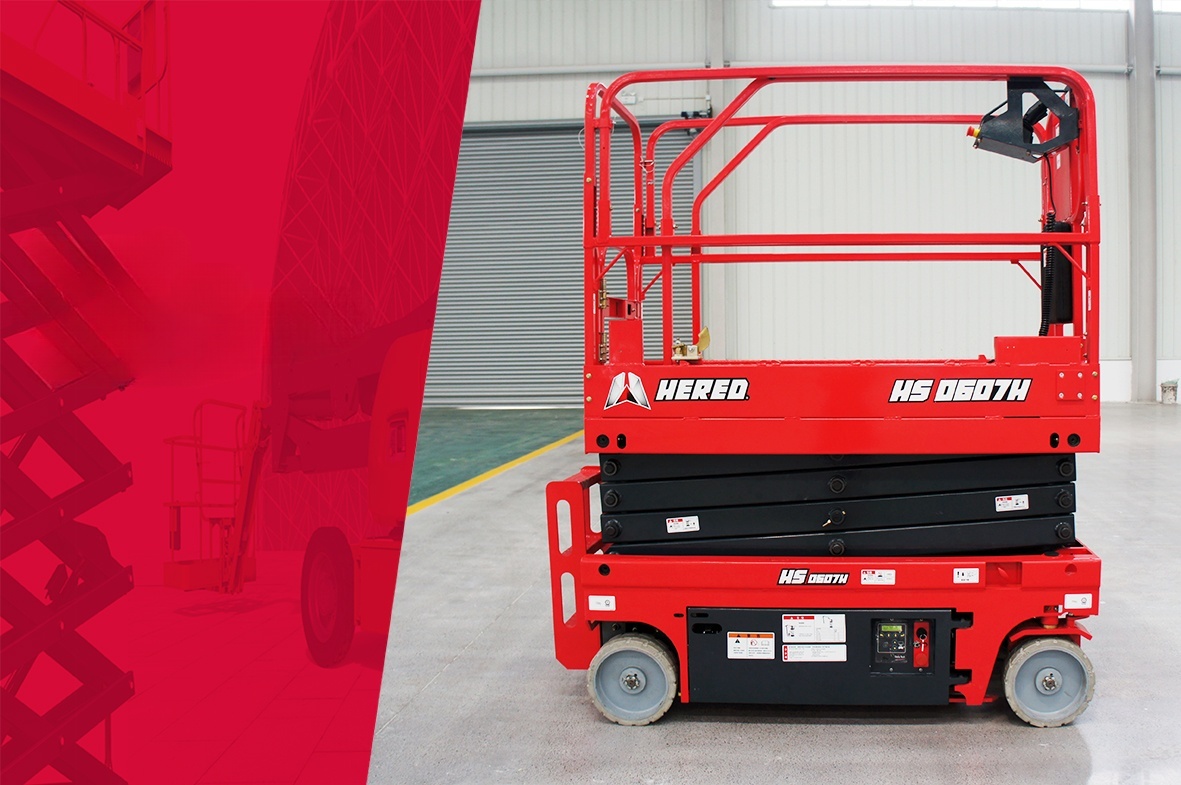 25.59 Ft. 230kg Hydraulic Scissor Lift