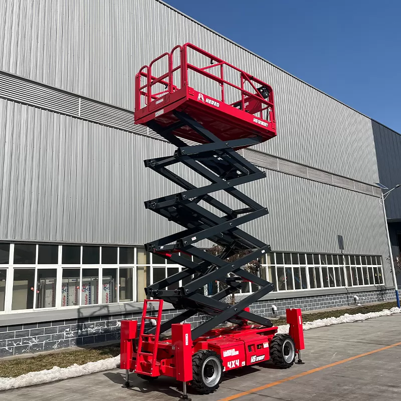 Rough Terrain Scissor Lift HS1218ERT