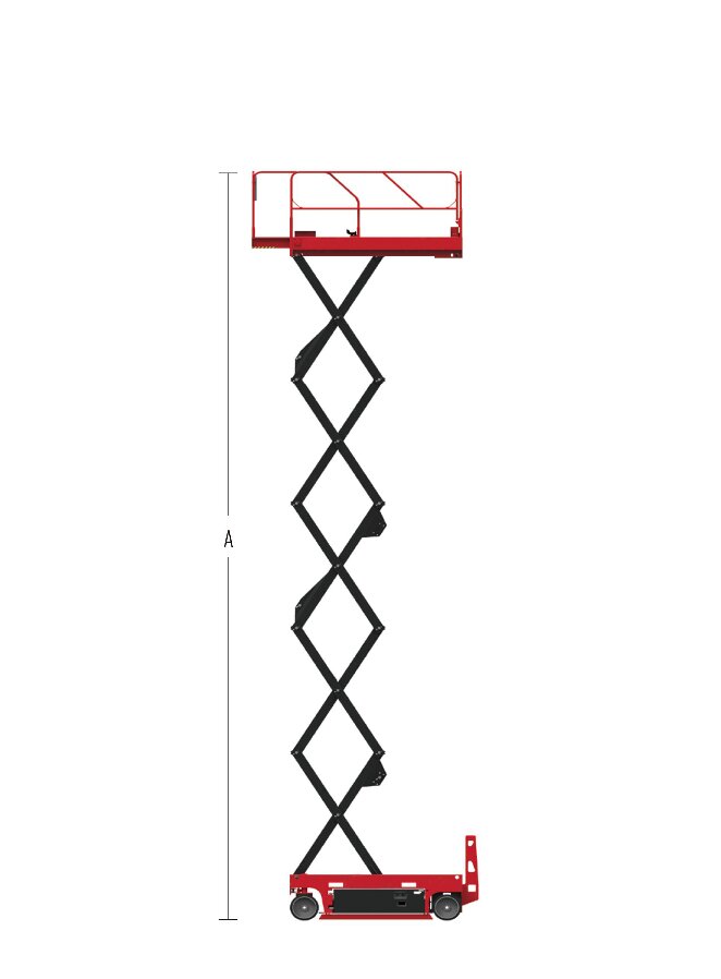 45Ft. 12m. 362KG Rough Terrain Scissor Lift